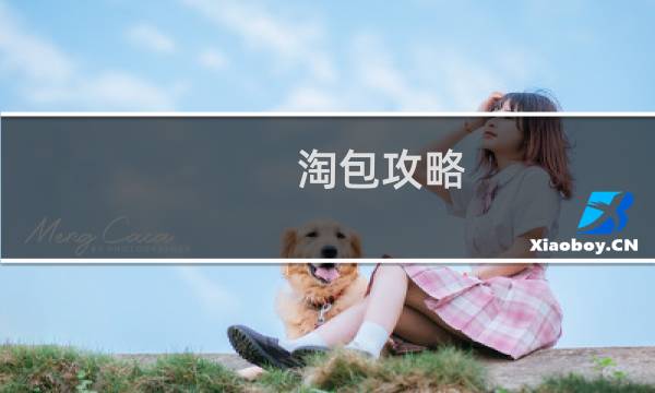 淘包攻略