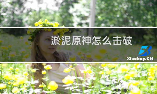 淤泥原神怎么击破