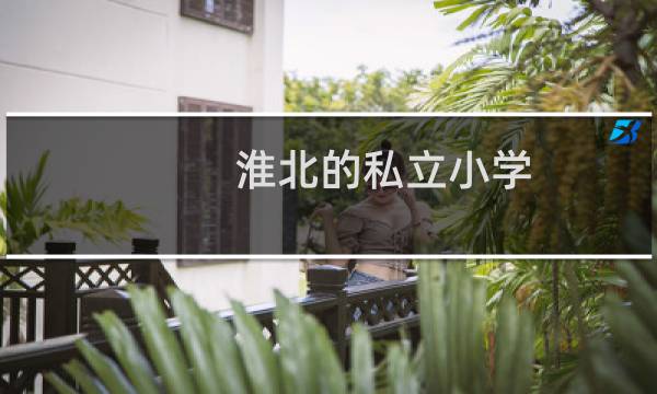 淮北的私立小学