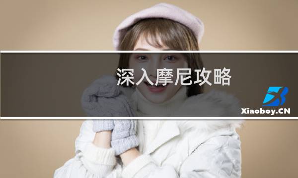深入摩尼攻略