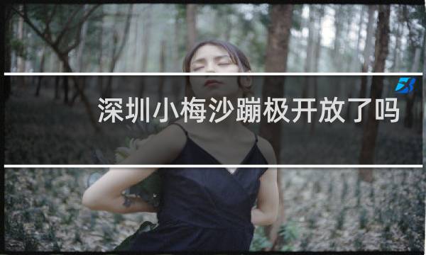 深圳小梅沙蹦极开放了吗