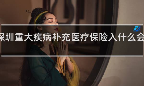 深圳重大疾病补充医疗保险入什么会计科目