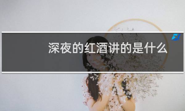 深夜的红酒讲的是什么