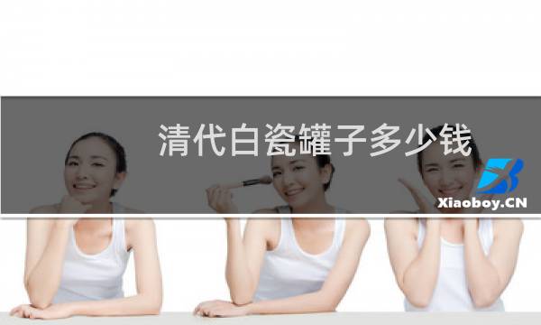 清代白瓷罐子多少钱