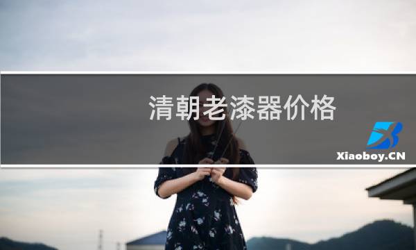 清朝老漆器价格