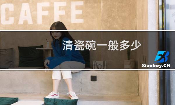 清瓷碗一般多少