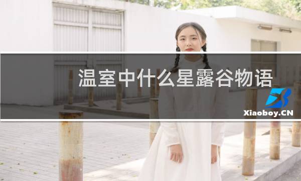 温室中什么星露谷物语