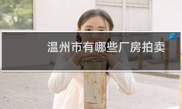 温州市有哪些厂房拍卖