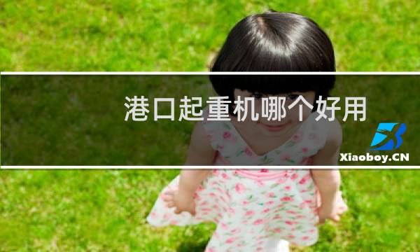 港口起重机哪个好用