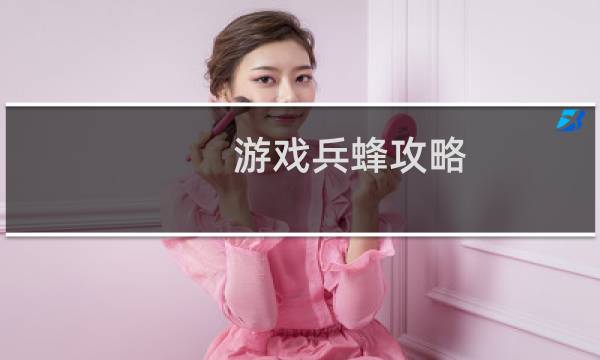 游戏兵蜂攻略
