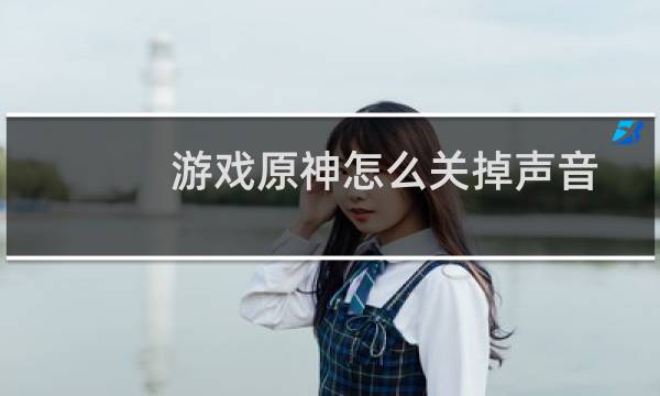 游戏原神怎么关掉声音