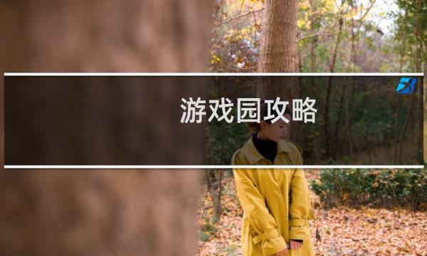 游戏园攻略