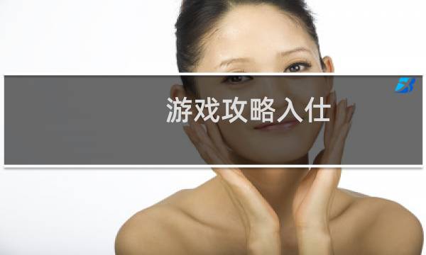 游戏攻略入仕