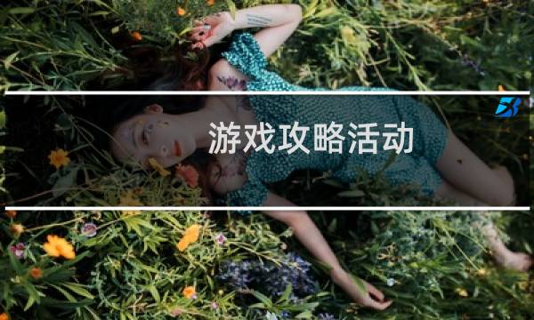 游戏攻略活动