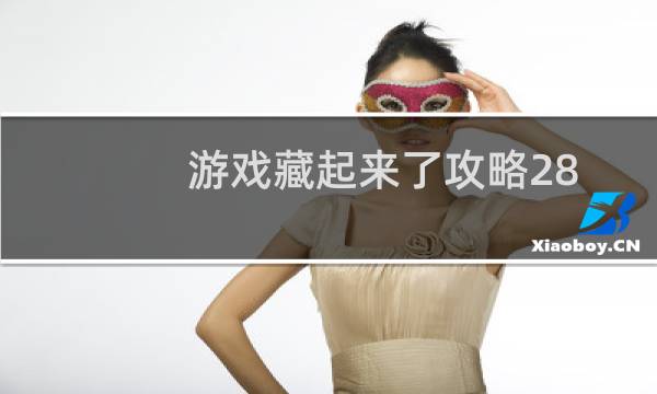 游戏藏起来了攻略28