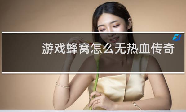 游戏蜂窝怎么无热血传奇