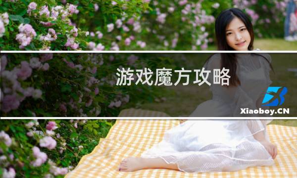 游戏魔方攻略