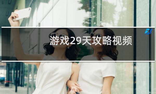 游戏29天攻略视频