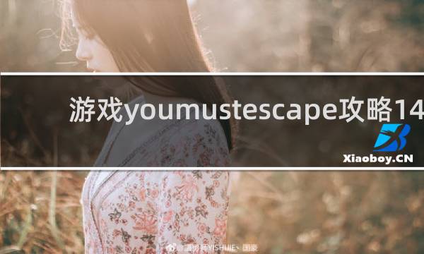 游戏youmustescape攻略14