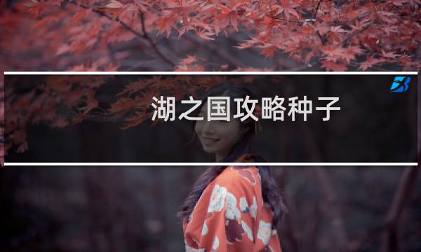 湖之国攻略种子