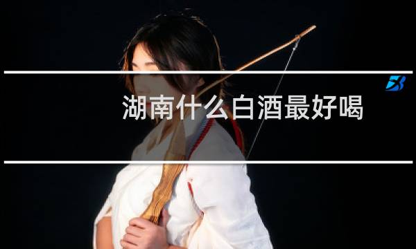 湖南什么白酒最好喝