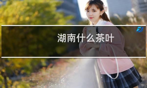 湖南什么茶叶