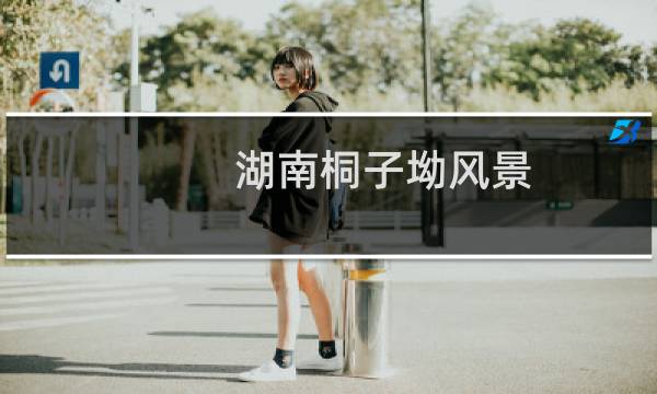 湖南桐子坳风景