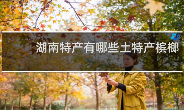 湖南特产有哪些土特产槟榔