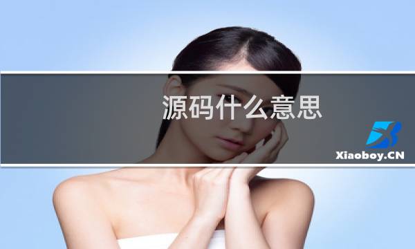 源码什么意思