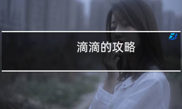 滴滴的攻略