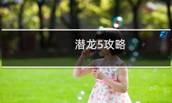 潜龙5攻略