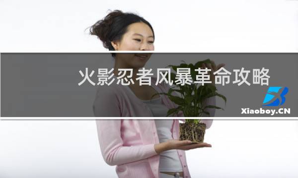 火影忍者风暴革命攻略