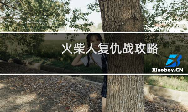 火柴人复仇战攻略