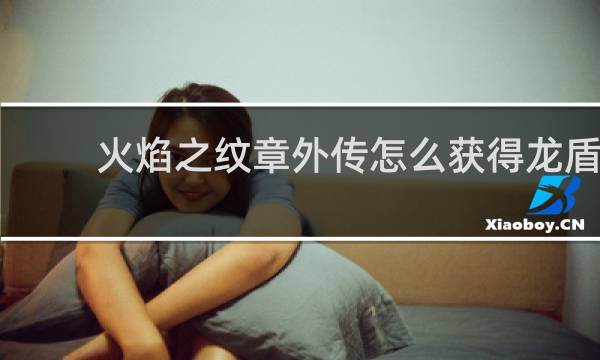火焰之纹章外传怎么获得龙盾