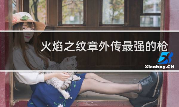 火焰之纹章外传最强的枪
