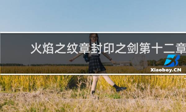 火焰之纹章封印之剑第十二章