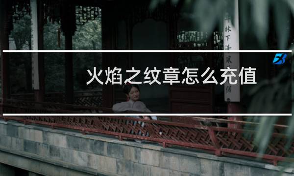 火焰之纹章怎么充值