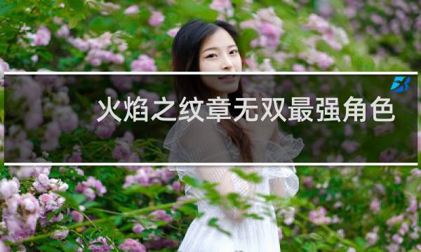 火焰之纹章无双最强角色