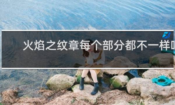 火焰之纹章每个部分都不一样吗