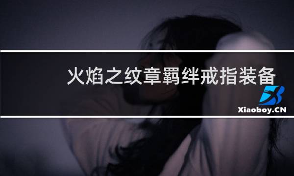 火焰之纹章羁绊戒指装备