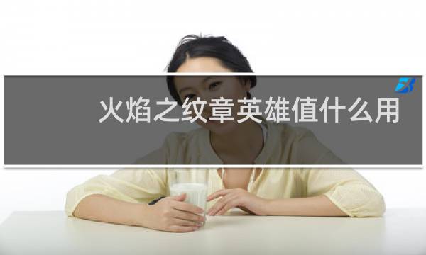 火焰之纹章英雄值什么用