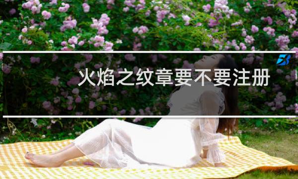 火焰之纹章要不要注册