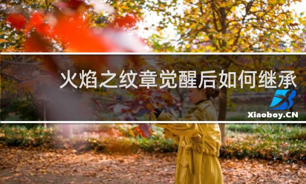 火焰之纹章觉醒后如何继承