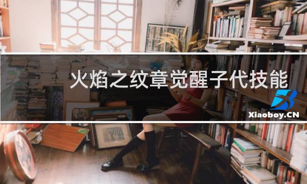 火焰之纹章觉醒子代技能