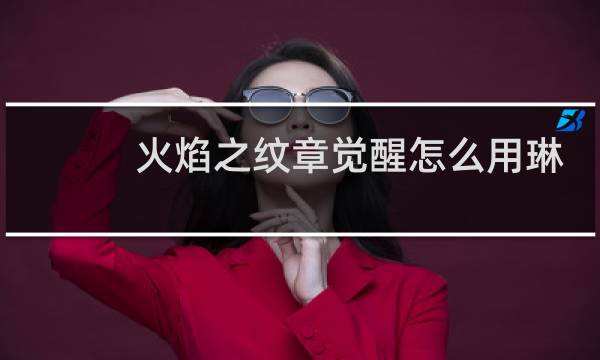 火焰之纹章觉醒怎么用琳