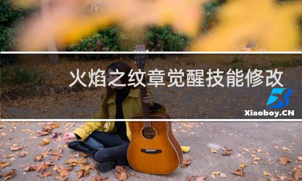 火焰之纹章觉醒技能修改
