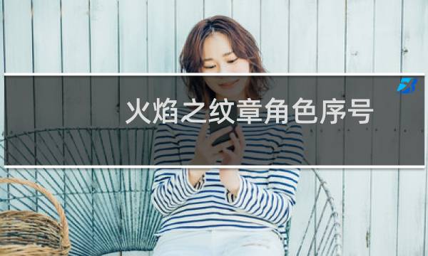 火焰之纹章角色序号