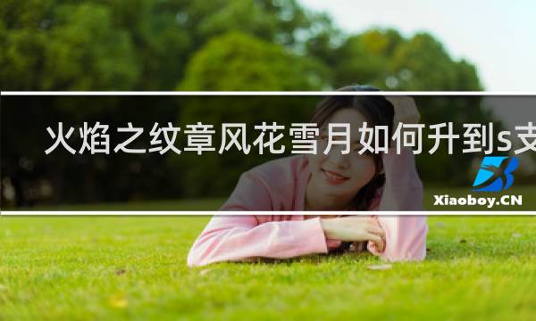 火焰之纹章风花雪月如何升到s支援