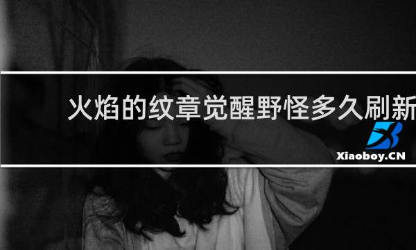 火焰的纹章觉醒野怪多久刷新