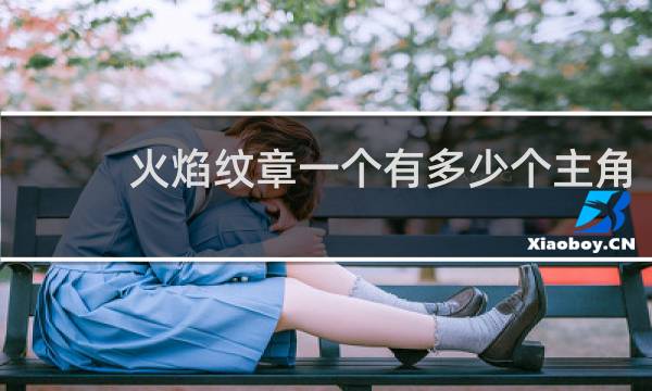 火焰纹章一个有多少个主角